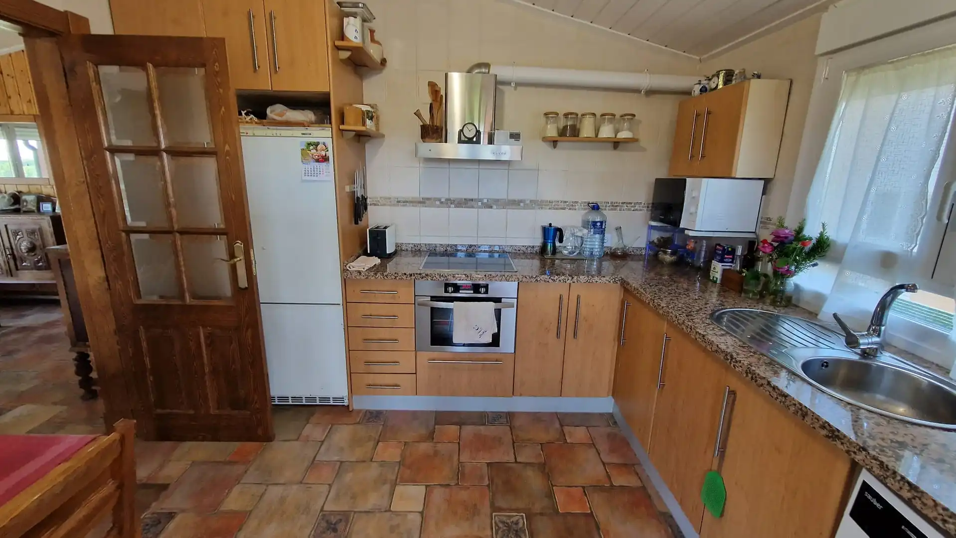 Cocina de Casa o chalet en venta en Carrión de los Condes con Calefacción, Jardín privado y Terraza