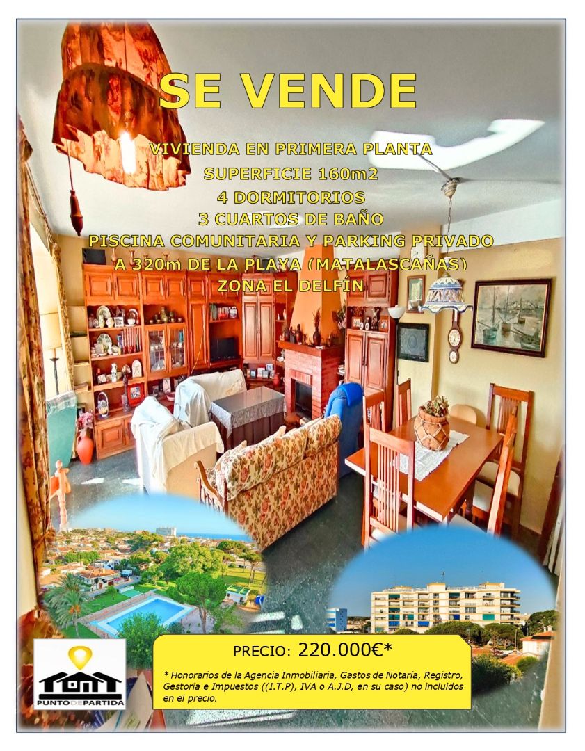 Apartment for sale in Almonte  with Private garden, Terrace and Furnished