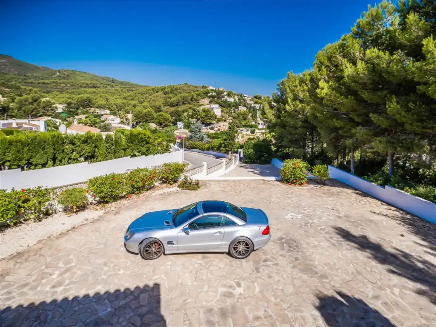 Vista exterior de Casa o chalet en venta en Jávea / Xàbia con Aire acondicionado y Piscina