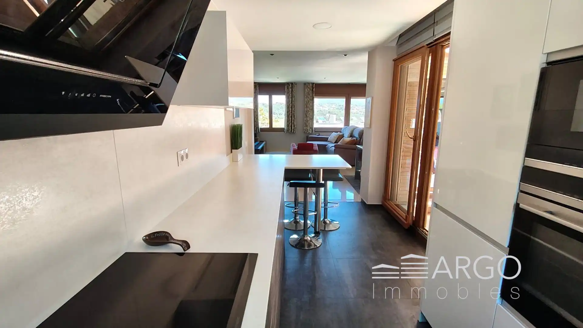 Cocina de Casa o chalet en venta en Vallromanes con Aire acondicionado, Calefacción y Jardín privado