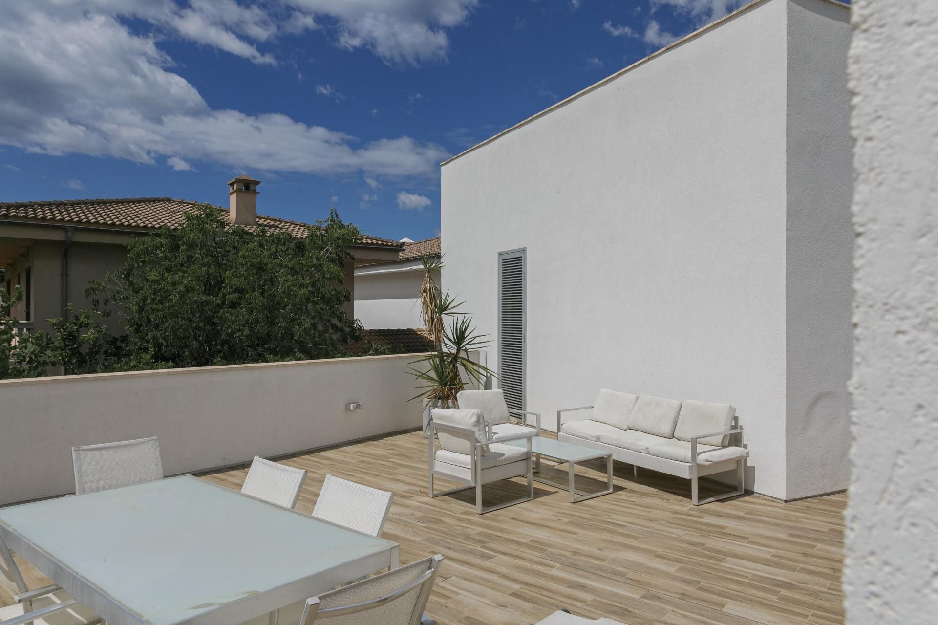Terrassa de Àtic en venda en  Palma de Mallorca amb Calefacció, Jardí privat i Terrassa
