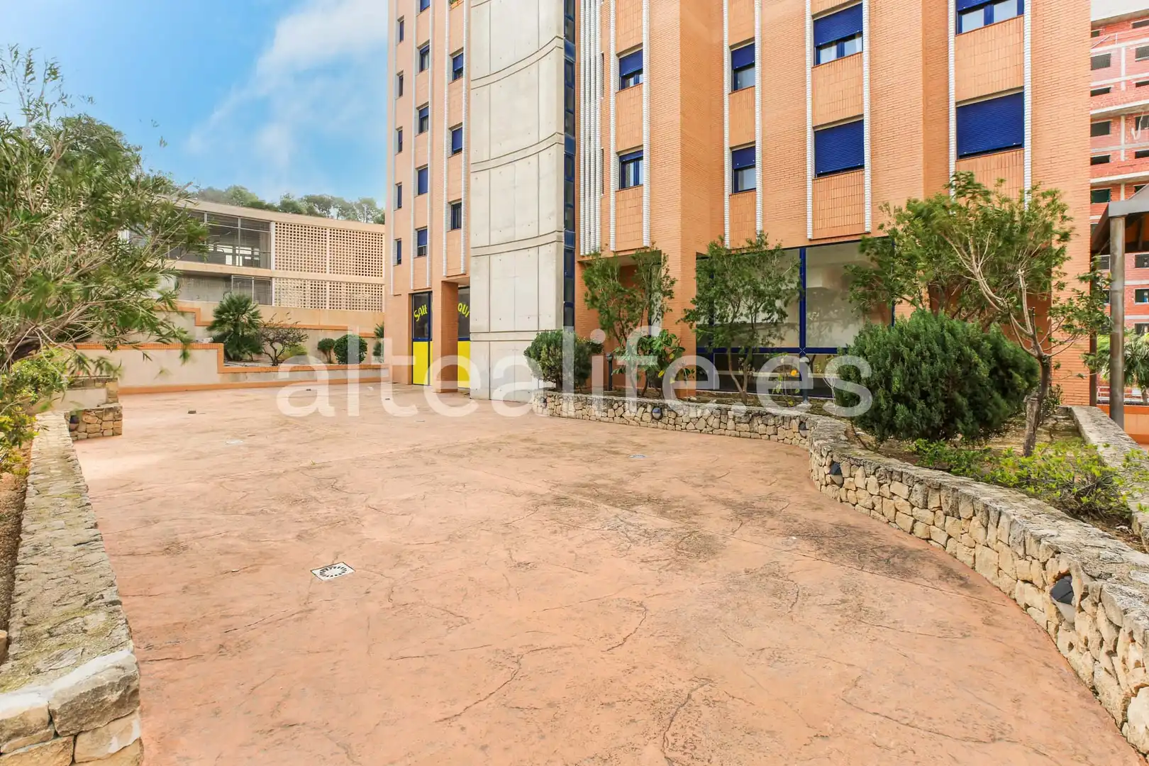 Außenansicht von Geschaftsraum zum Verkauf in Calpe / Calp mit Terrasse