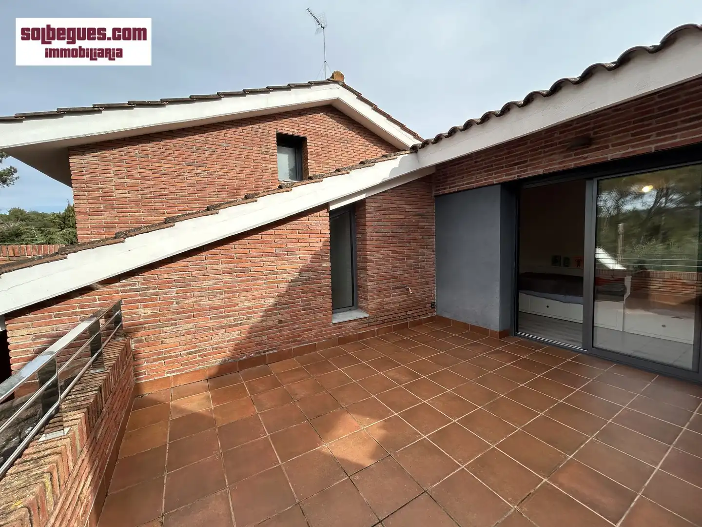 Terrassa de Casa o xalet de lloguer en Begues amb Aire condicionat, Calefacció i Jardí privat