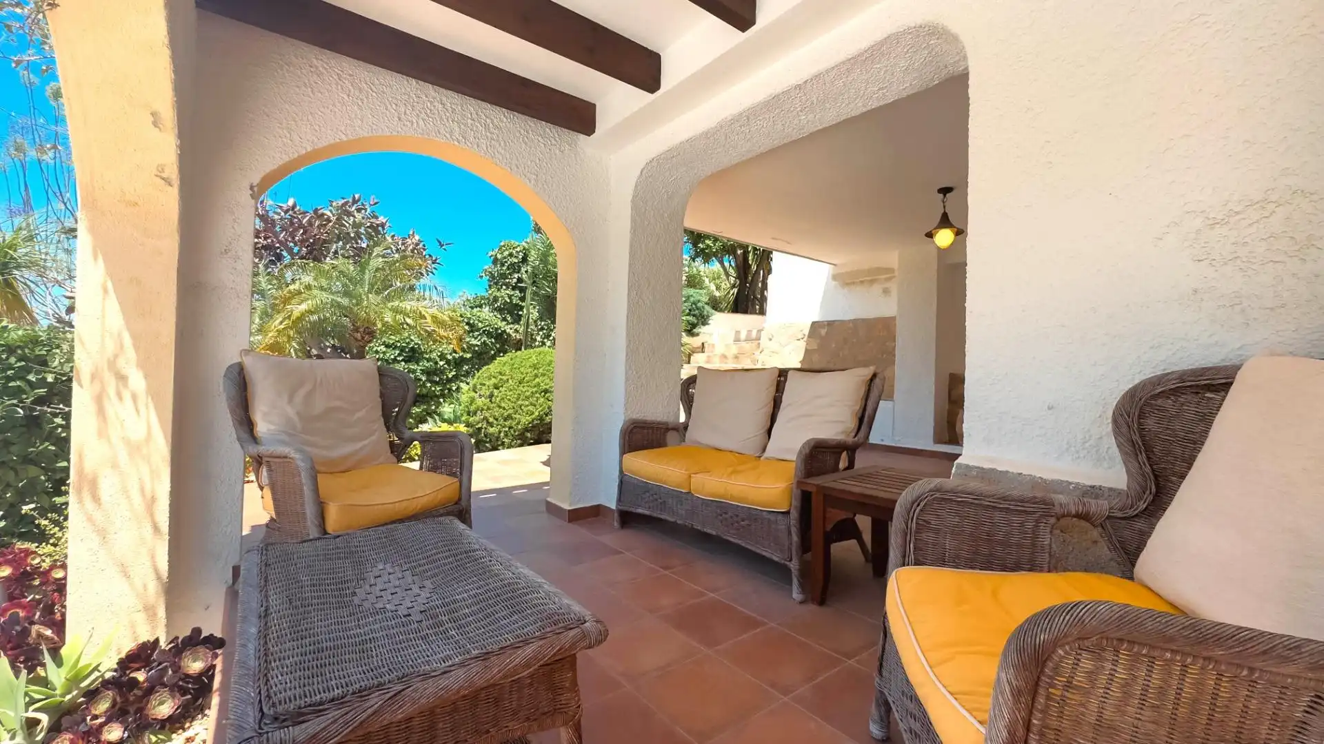 Terrace of Houses for sale in Jávea / Xàbia  with Air Conditioner, Heating and Private garden