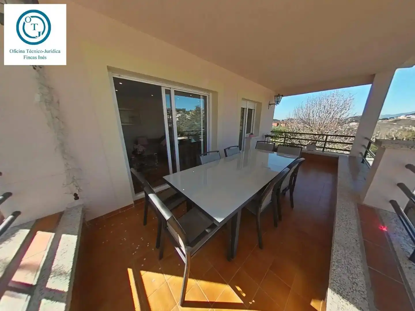 Terraza de Casa o chalet en venta en Sant Fost de Campsentelles con Aire acondicionado, Calefacción y Jardín privado