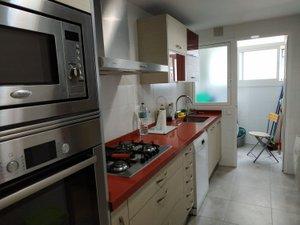 Kitchen of Flat for sale in  Valencia Capital  with Heating, Furnished and Oven