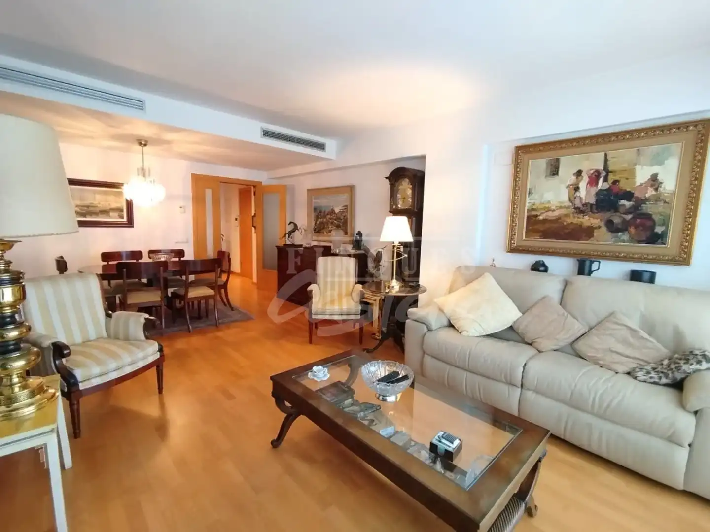 Sala de estar de Piso en venta en Mataró con Aire acondicionado, Calefacción y Terraza