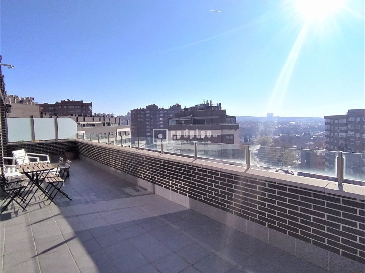 Terrace of Attic to rent in  Madrid Capital  with Air Conditioner, Heating and Terrace