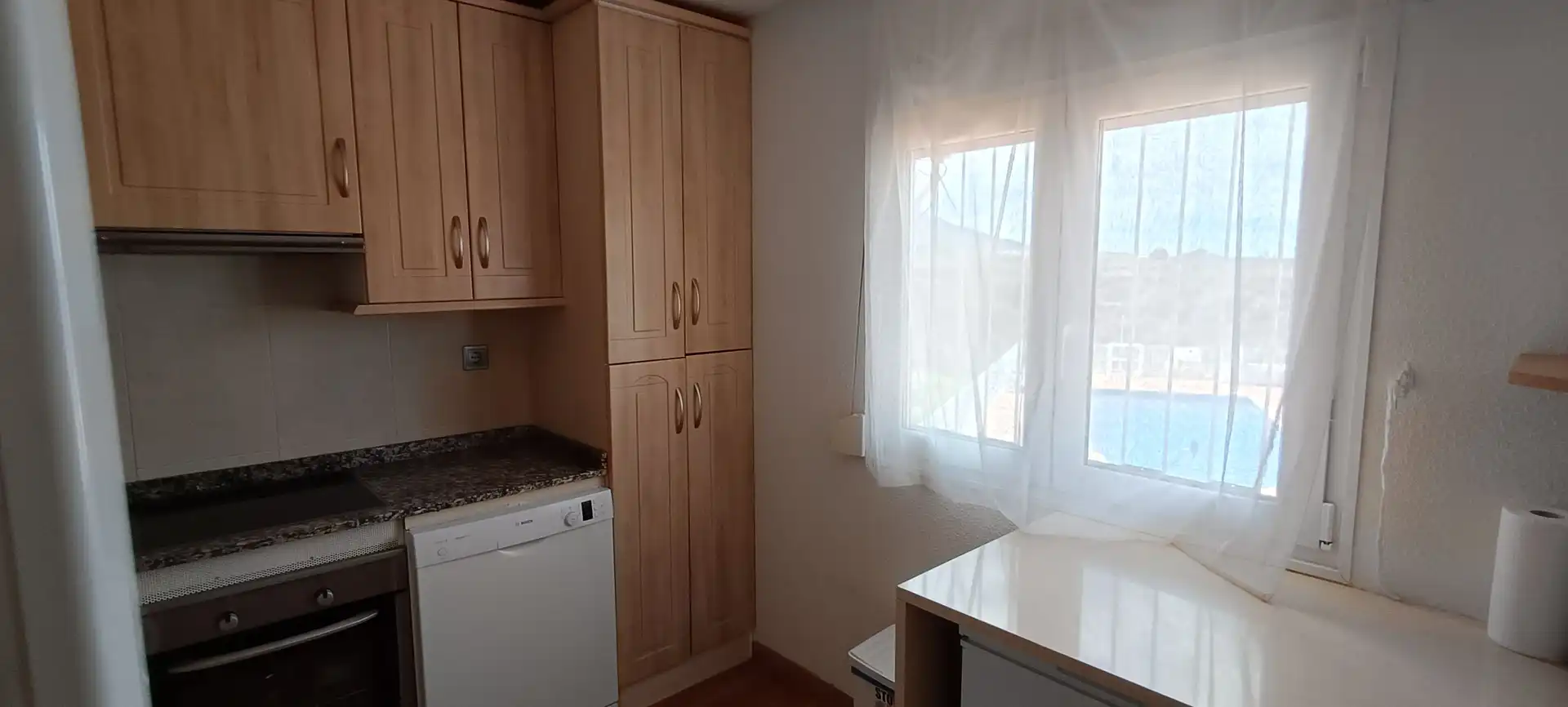 Cuina de Casa o xalet en venda en Alhama de Murcia amb Aire condicionat, Jardí privat i Terrassa