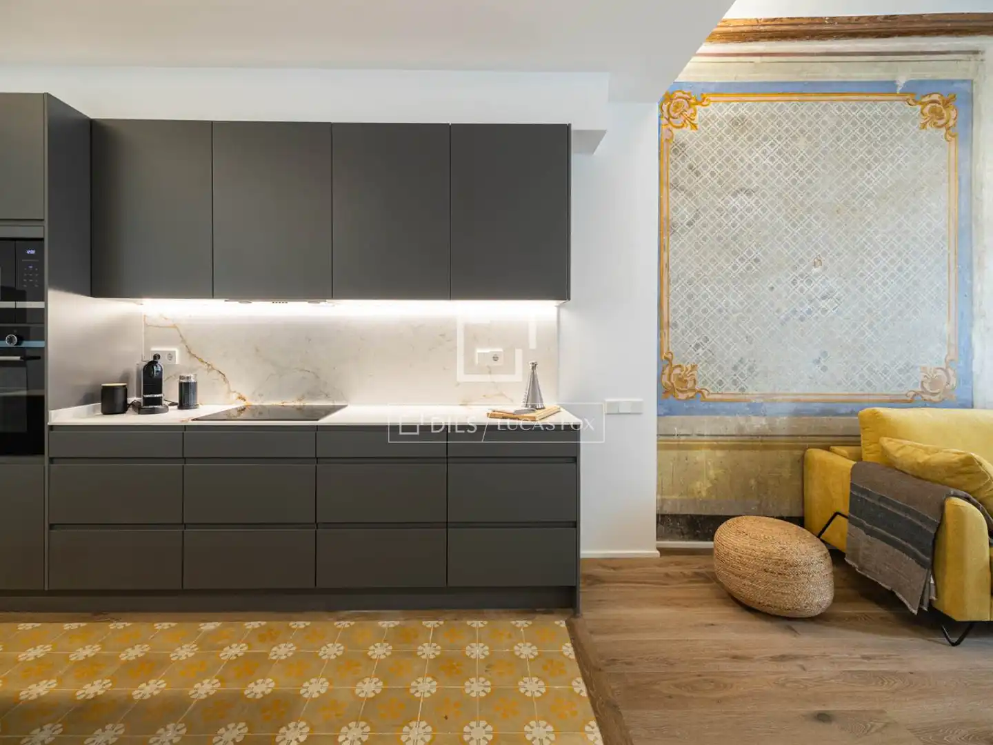 Cocina de Piso en venta en Barcelona con Aire acondicionado, Calefacción y Parquet