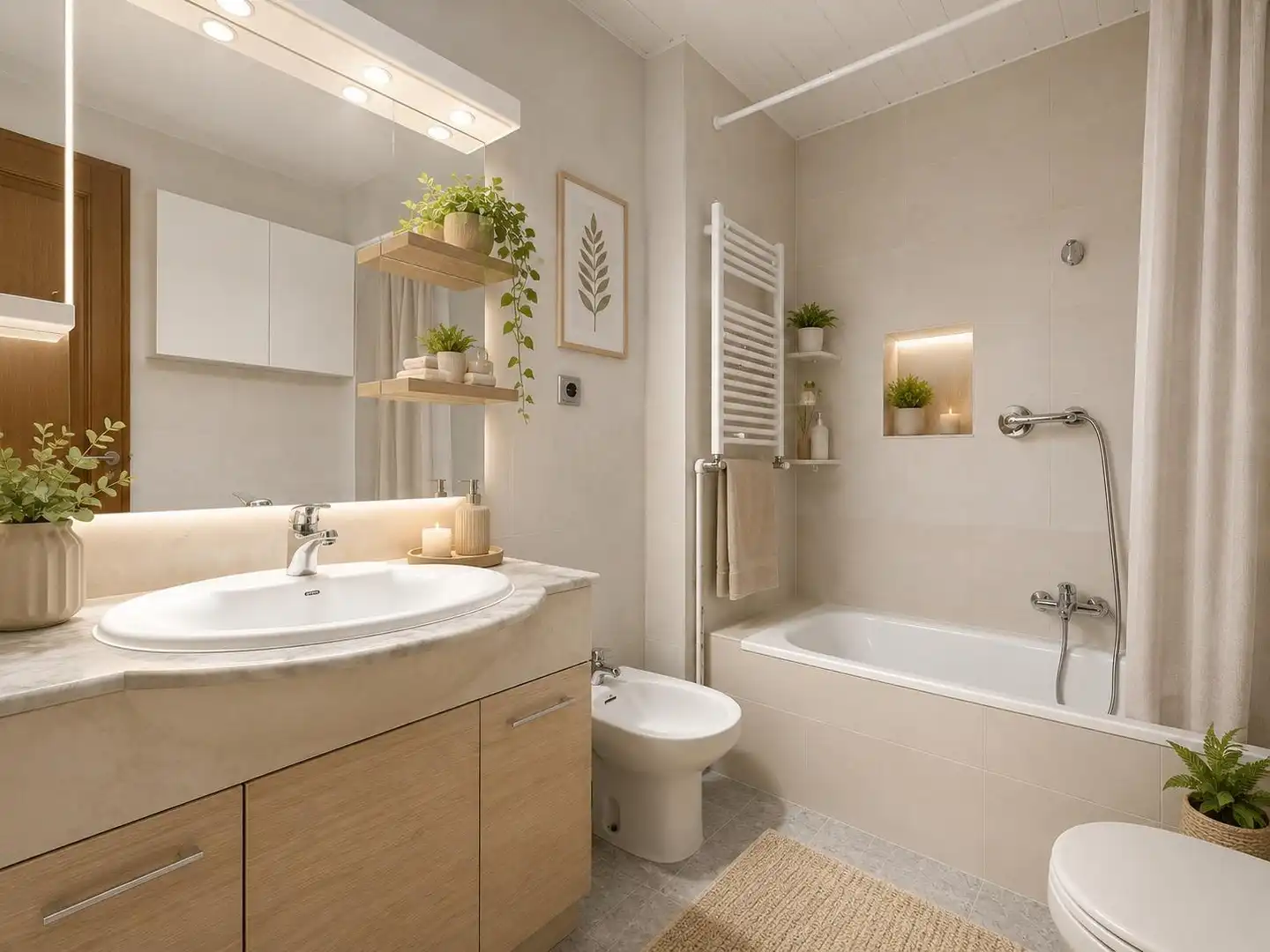 Baño de Piso en venta en Terrassa con Calefacción, Balcón y Alarma
