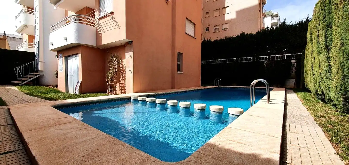 Swimming pool of Apartments for rent in Gandia  with Terrace, Furnished and Community pool