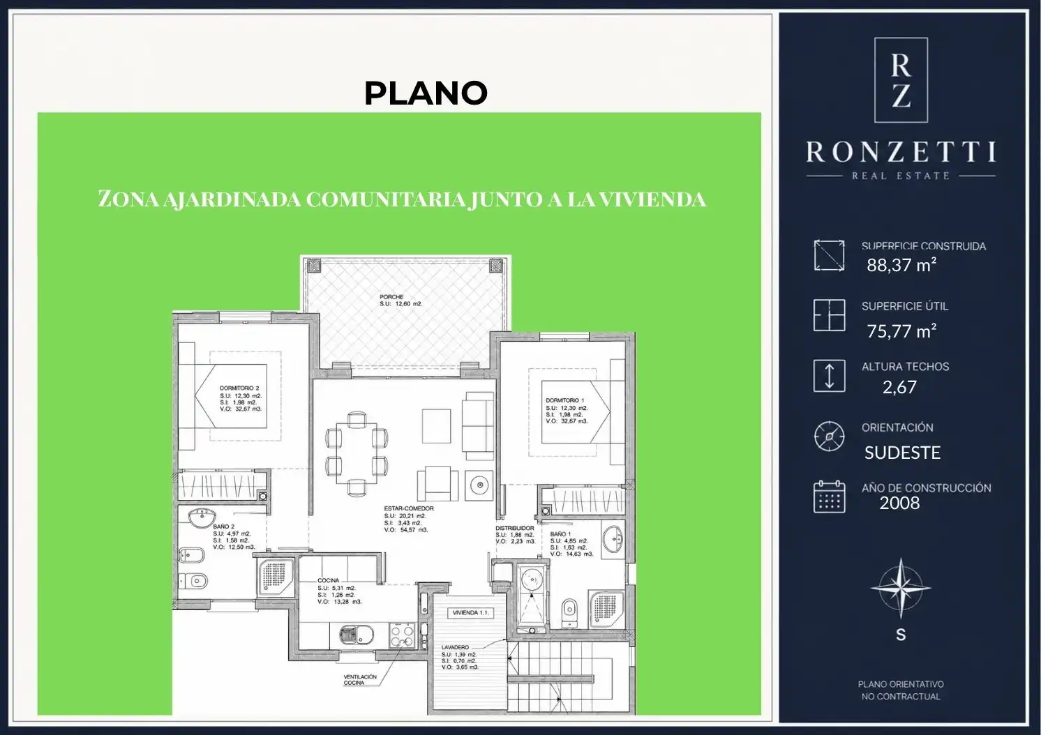 Planta baja en venta en Campos con Aire acondicionado, Calefacción y Terraza