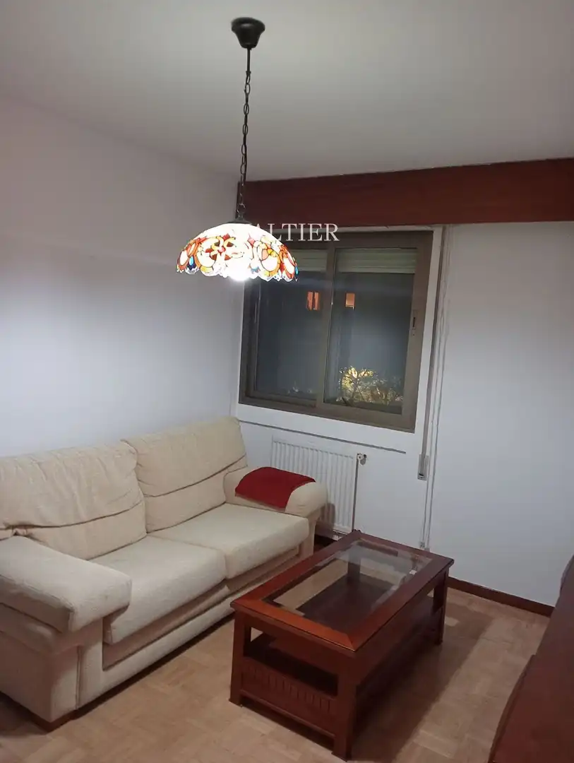 Sala de estar de Piso de alquiler en Madrid con Aire acondicionado, Terraza y Amueblado