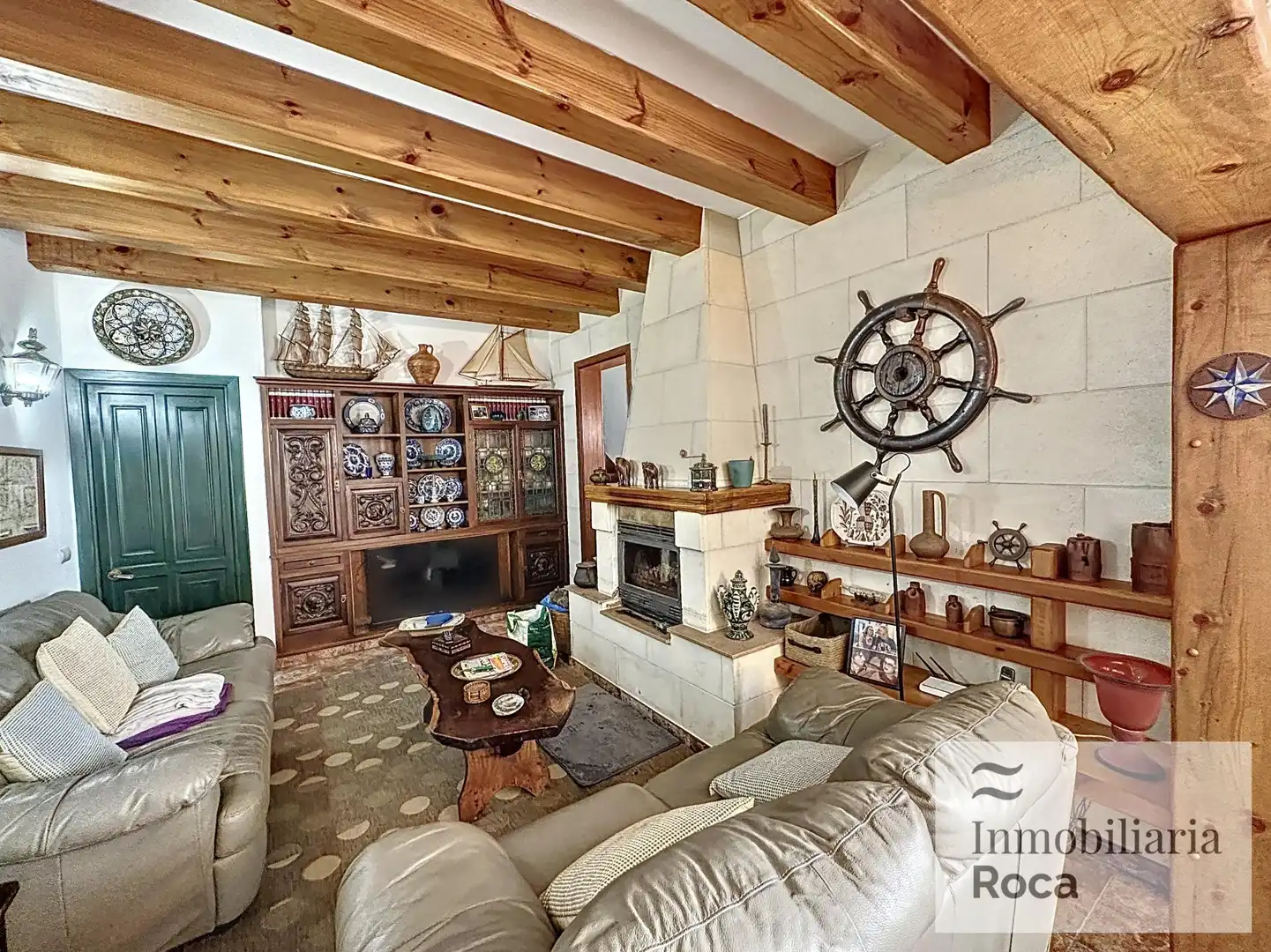 Living room of Houses for sale in Es Mercadal  with Air Conditioner, Heating and Private garden