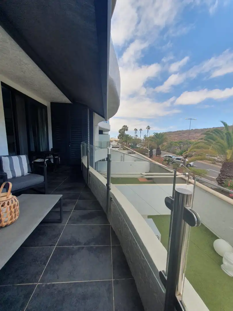 Terrassa de Apartament de lloguer en Arona amb Aire condicionat, Terrassa i Moblat