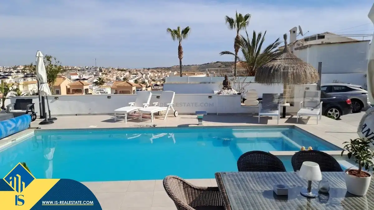 Piscina de Casa o xalet en venda en Rojales amb Jardí privat, Terrassa i Piscina