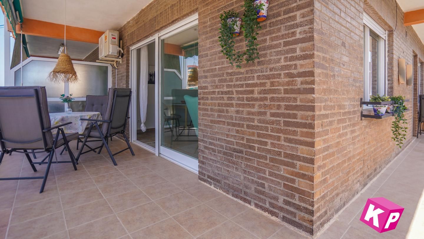 Balcony of Flat for sale in Santa Pola  with Air Conditioner, Terrace and Storage room
