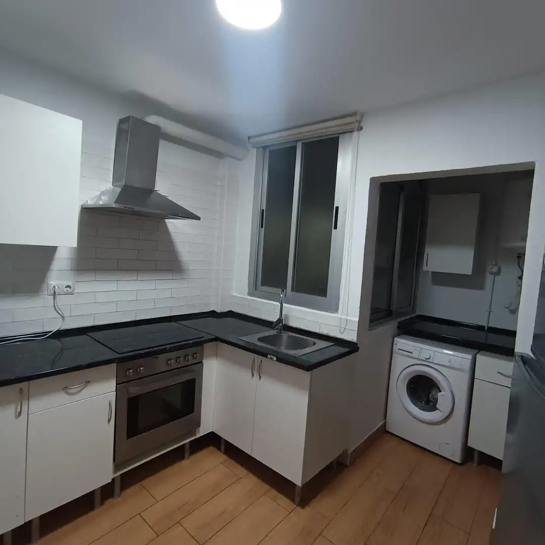 Cocina de Piso de alquiler en Vila-real con Amueblado y Balcón