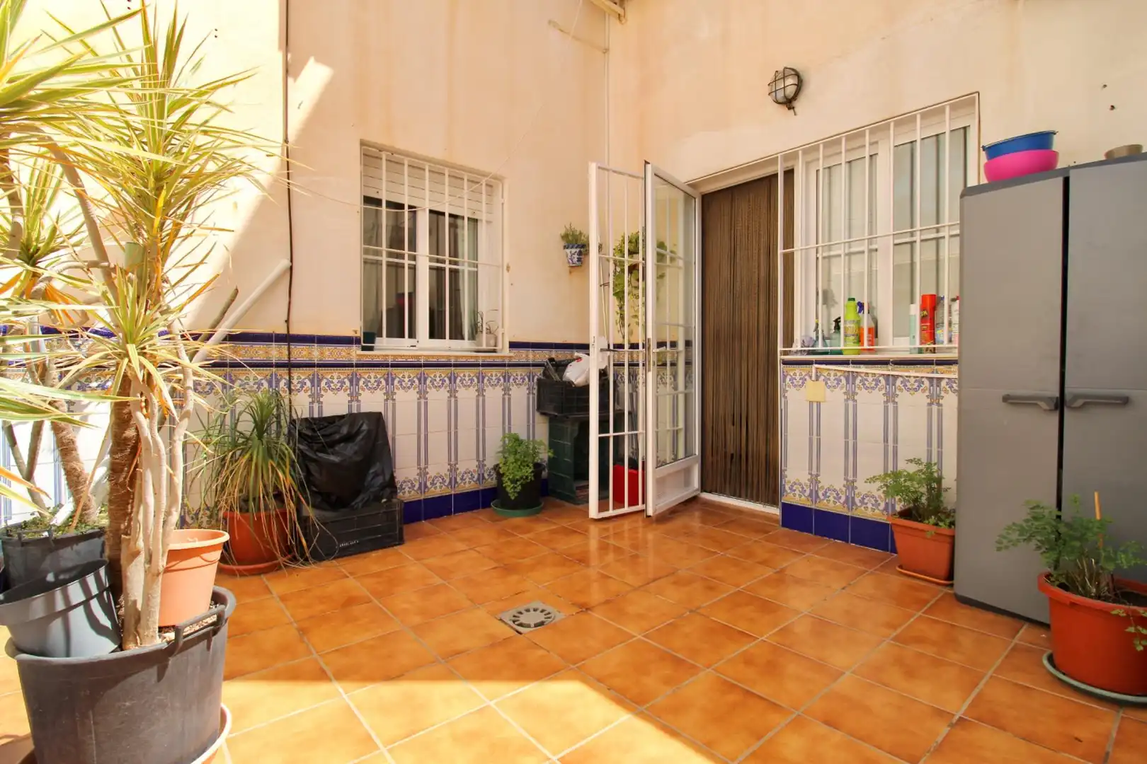 Terraza de Casa adosada en venta en Roquetas de Mar con Aire acondicionado, Terraza y Trastero