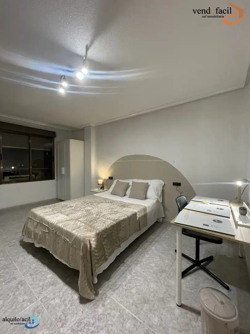 Bedroom of Flat for sale in Murcia  with Air Conditioner, Heating and Furnished