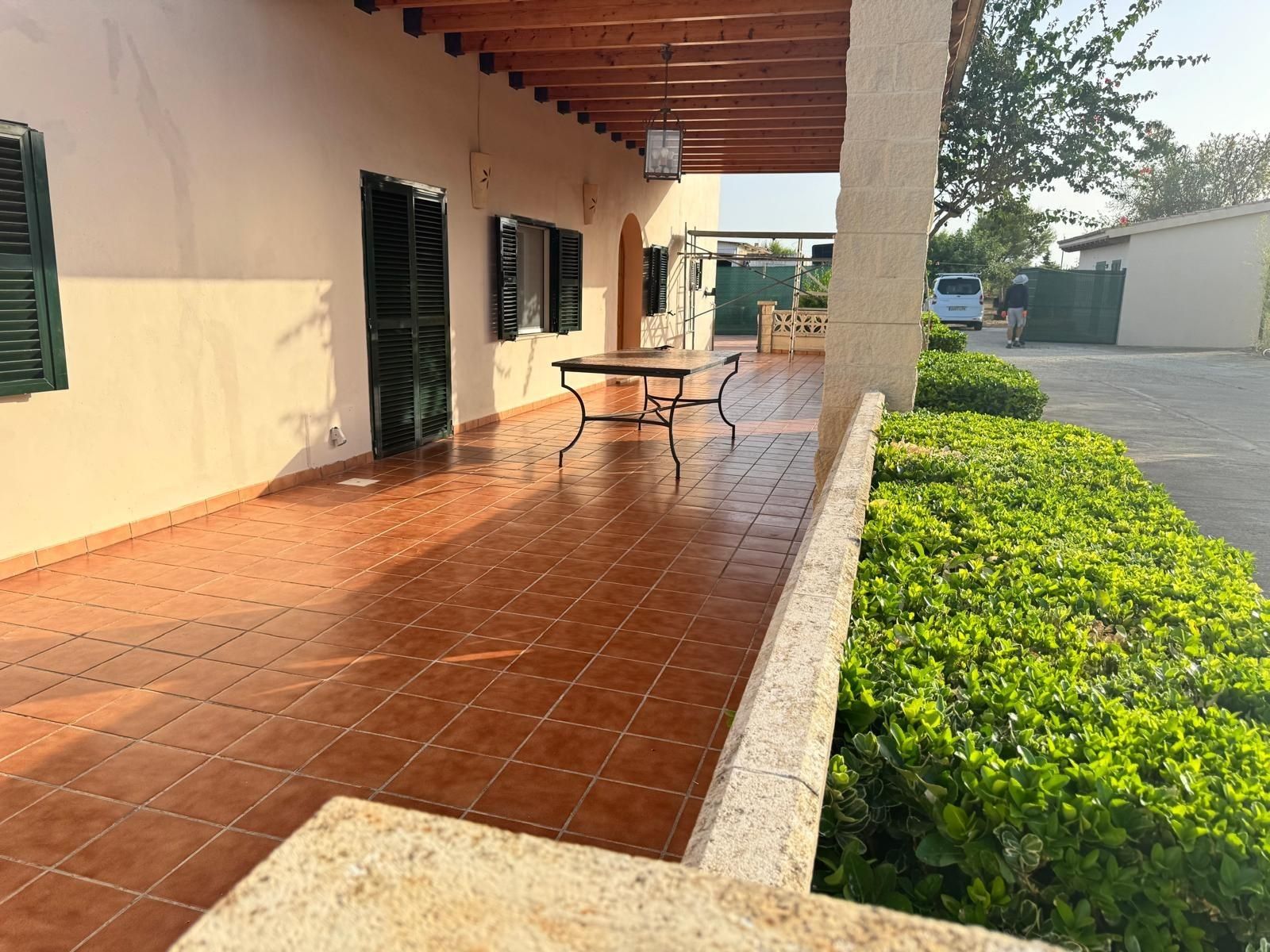 Terrassa de Casa o xalet de lloguer en Binissalem amb Aire condicionat, Jardí privat i Terrassa