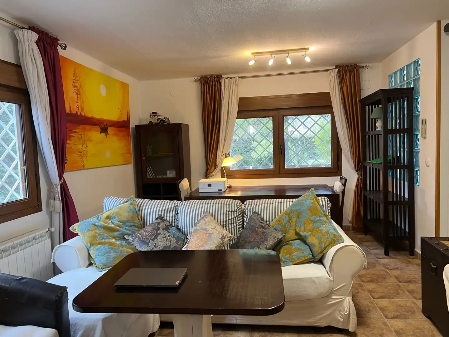 Sala de estar de Casa o chalet en venta en Murillo de Gállego