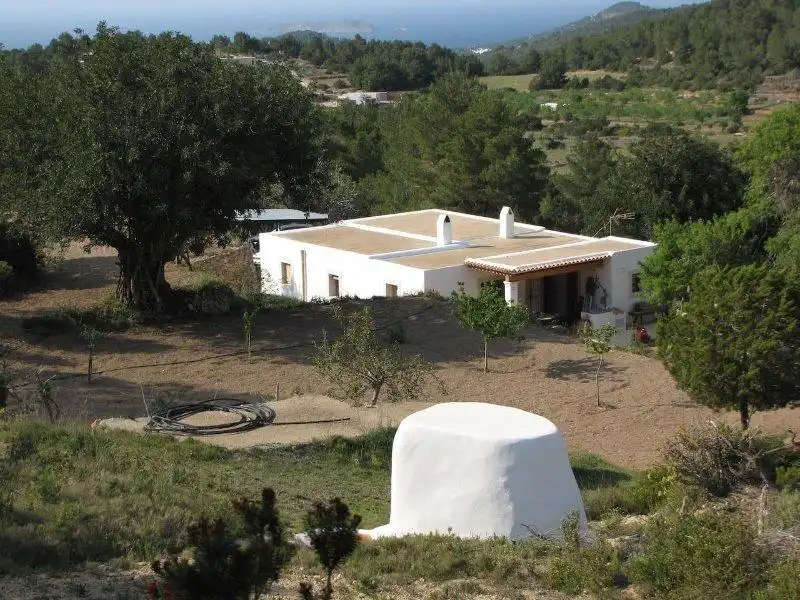 Vista exterior de Casa o chalet de alquiler en Sant Josep de sa Talaia con Jardín privado, Terraza y Amueblado