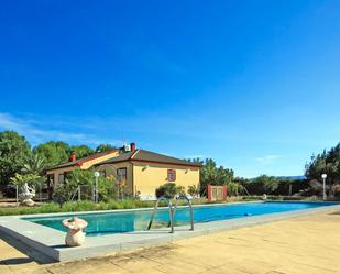 Swimming pool of House or chalet for sale in Benigembla