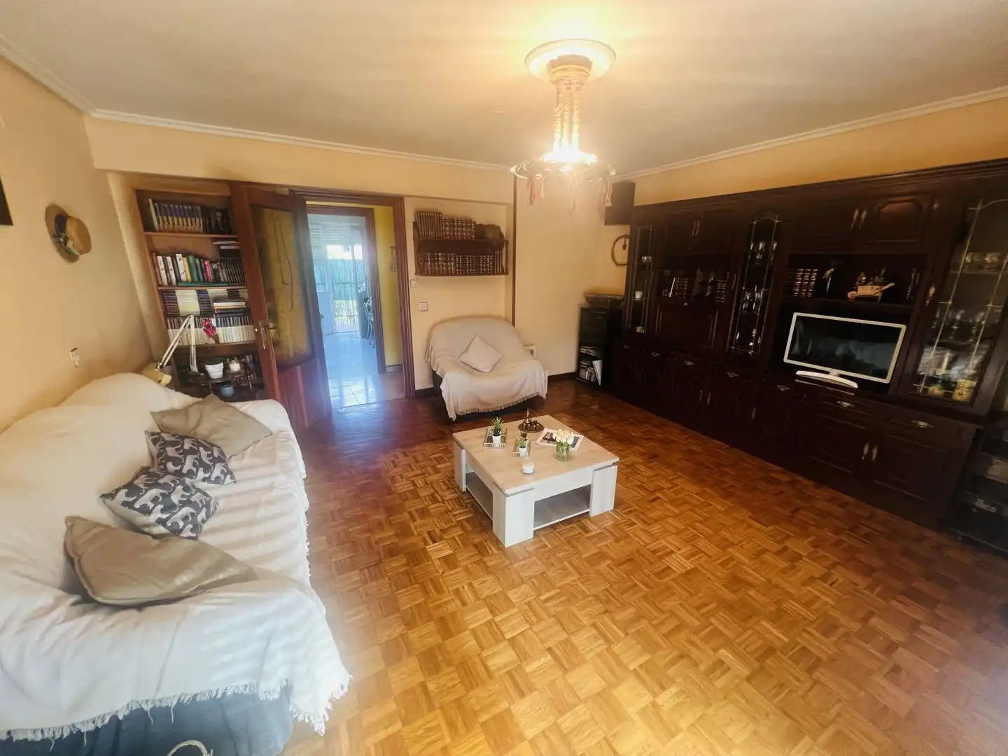 Sala de estar de Piso en venta en Voto con Calefacción, Terraza y Trastero