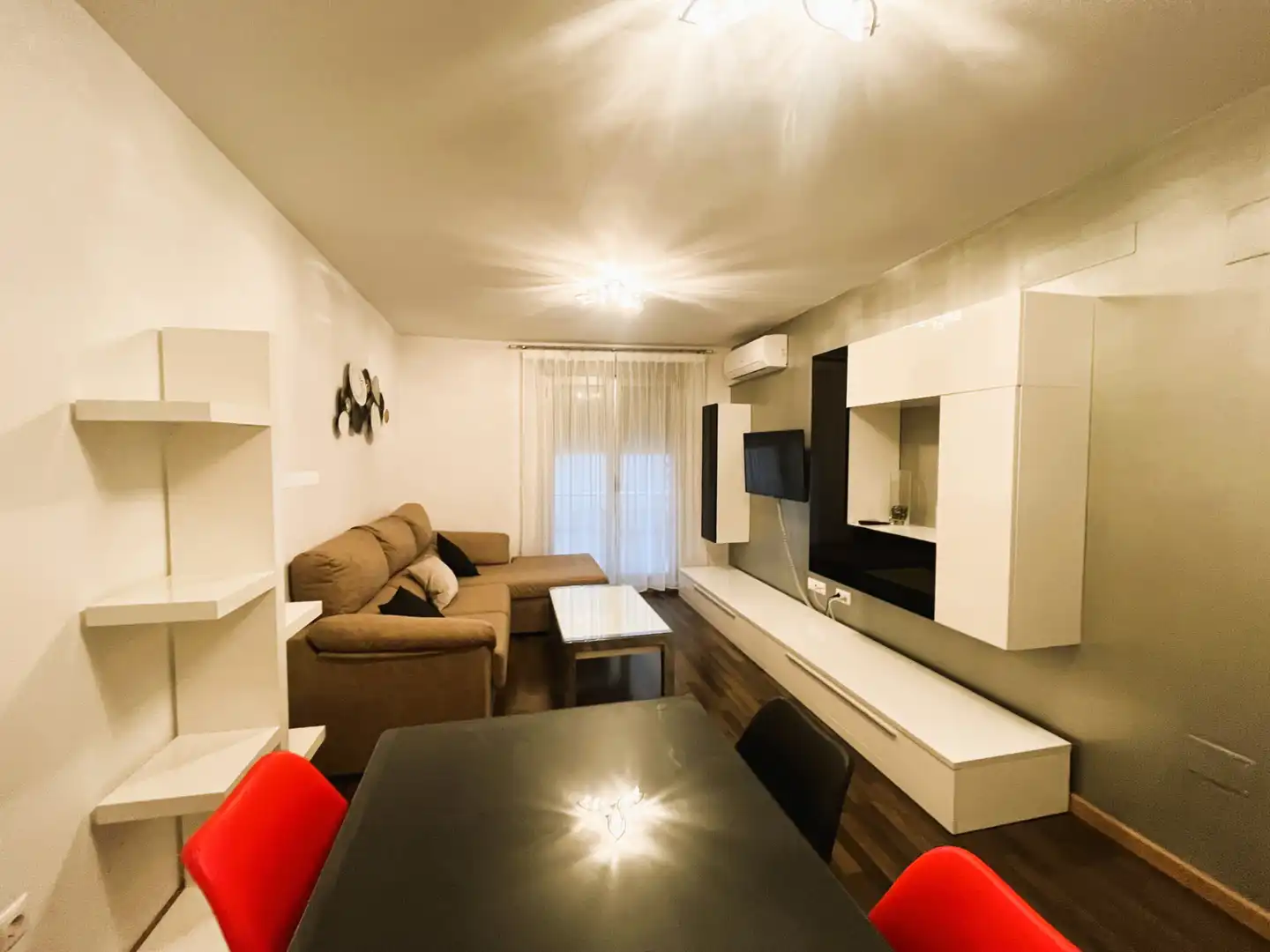 Living room of Flat for sale in Jaén  with Air Conditioner, Heating and Storage room