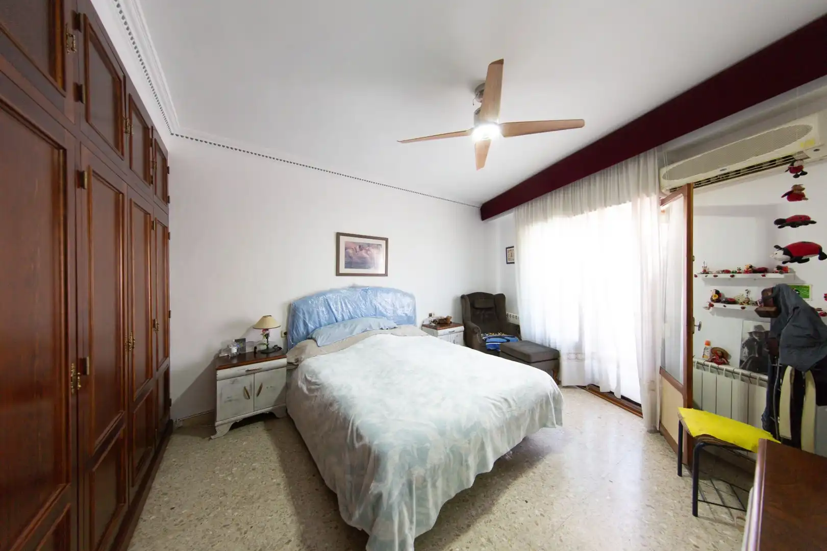 Schlafzimmer von Wohnungen zum Verkauf in Castalla mit Klimaanlage, Heizung und Abstellraum