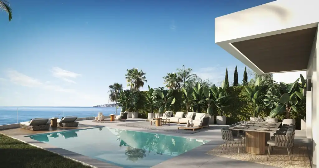 Detached house with pool for sale in Mijas pueblo