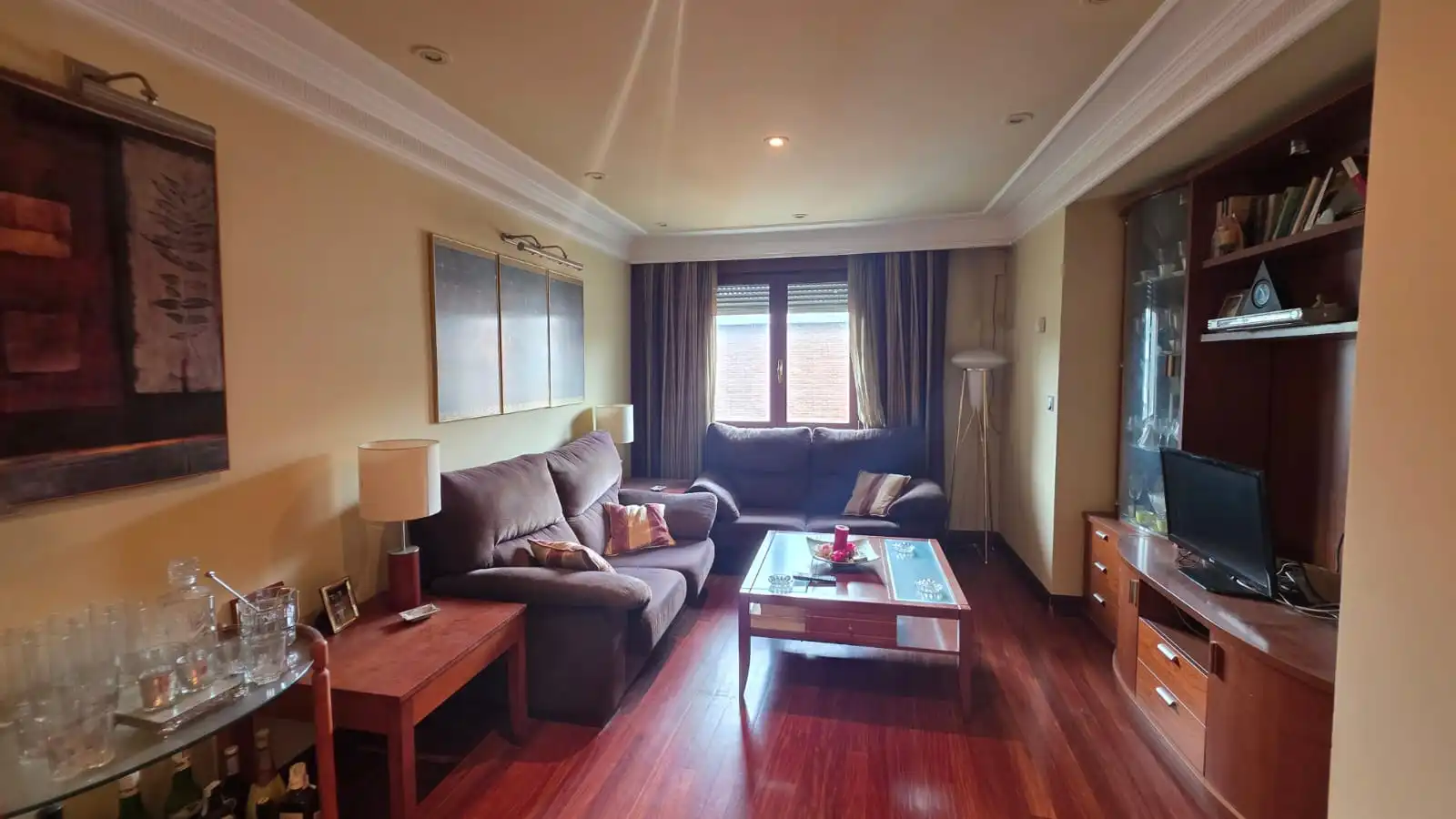 Sala de estar de Piso en venta en Bilbao  con Calefacción