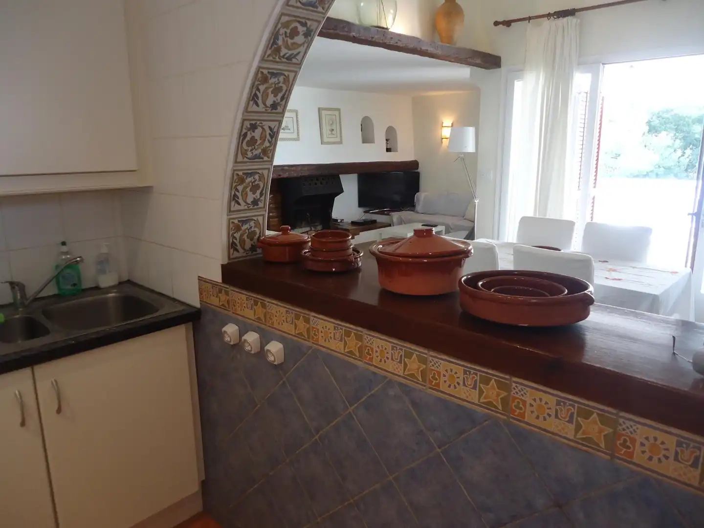Küche von Einfamilien-Reihenhaus zum Verkauf in L'Ametlla de Mar 
