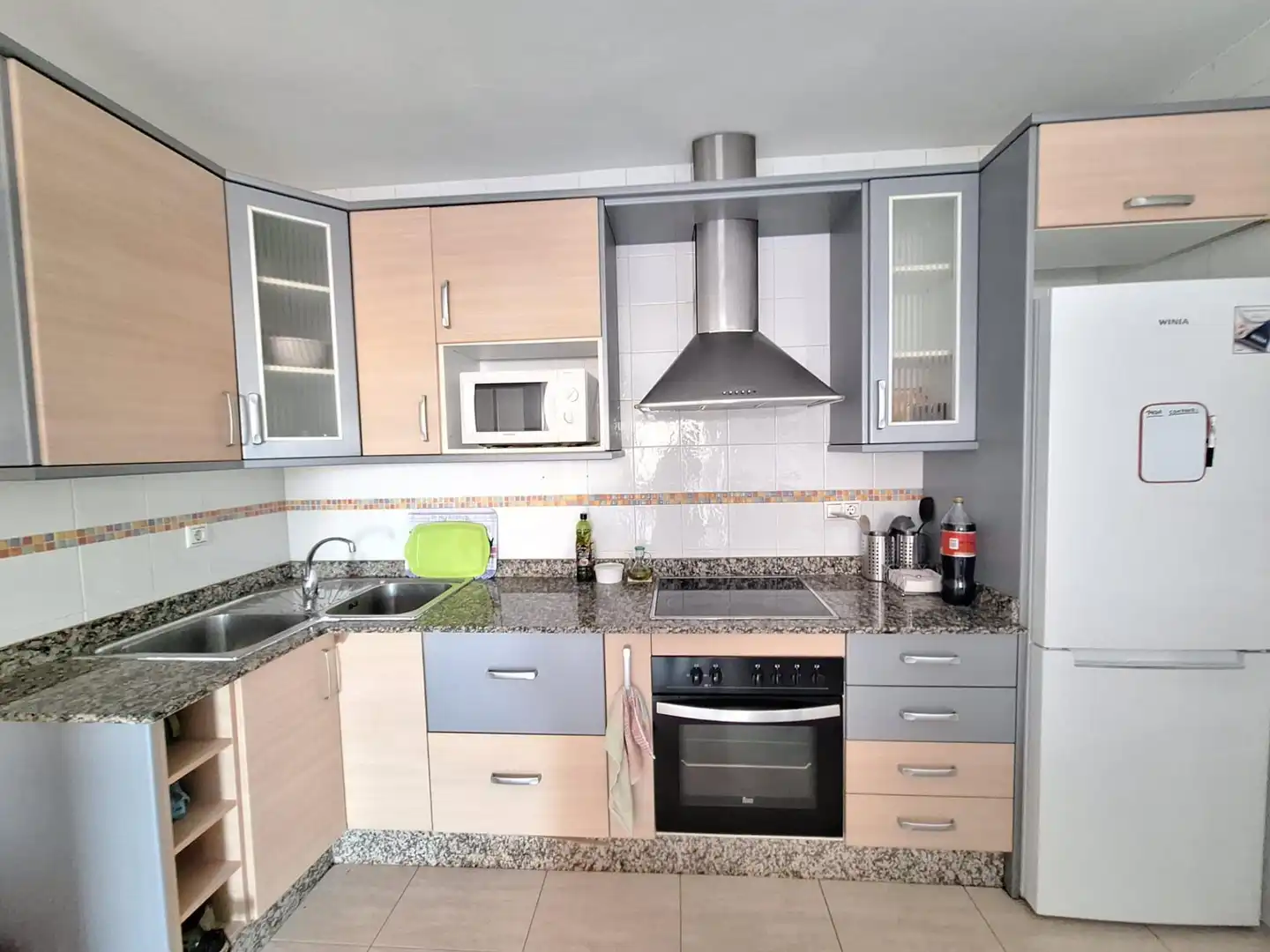 Küche von Wohnung zur untervermieten in Murcia mit Klimaanlage, Heizung und Möbliert
