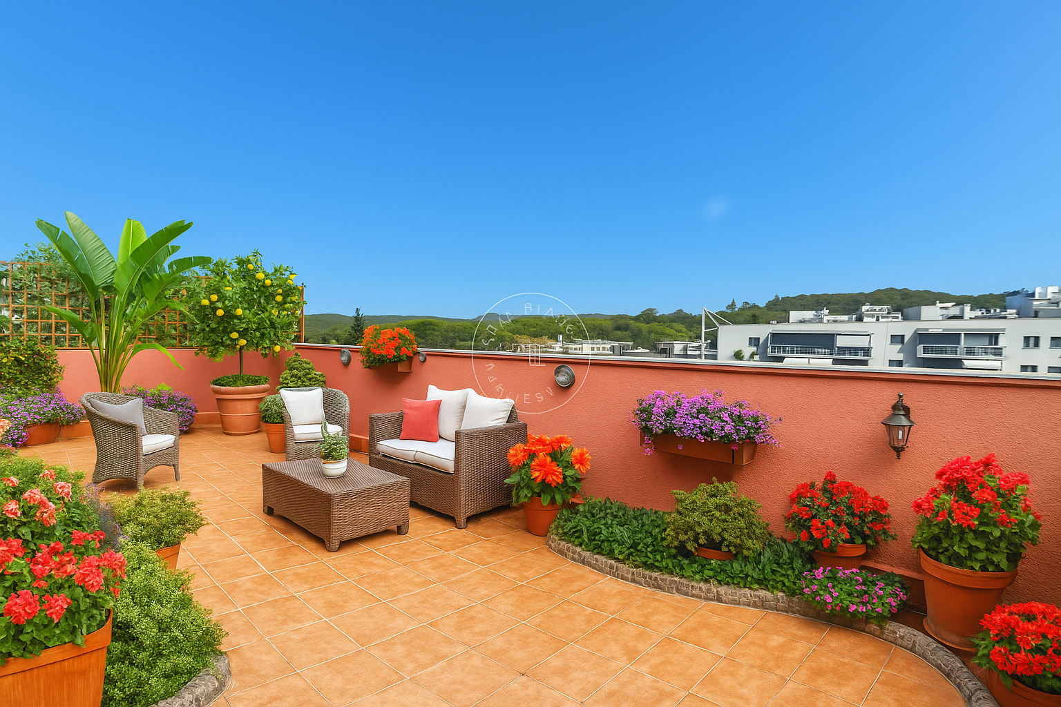 Terrace of Attic for sale in Lloret de Mar  with Heating, Terrace and Furnished