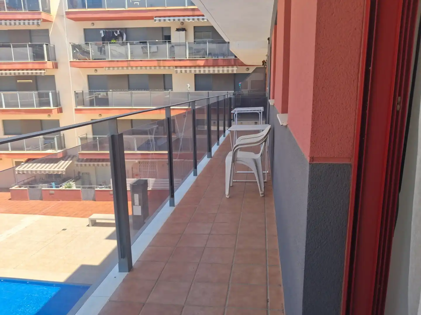 Terrasse von Wohnung zur Miete in Benicarló mit Klimaanlage, Terrasse und Möbliert