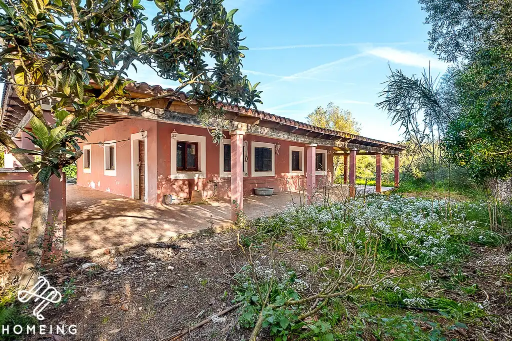Vista exterior de Finca rústica en venda en Algaida amb Terrassa