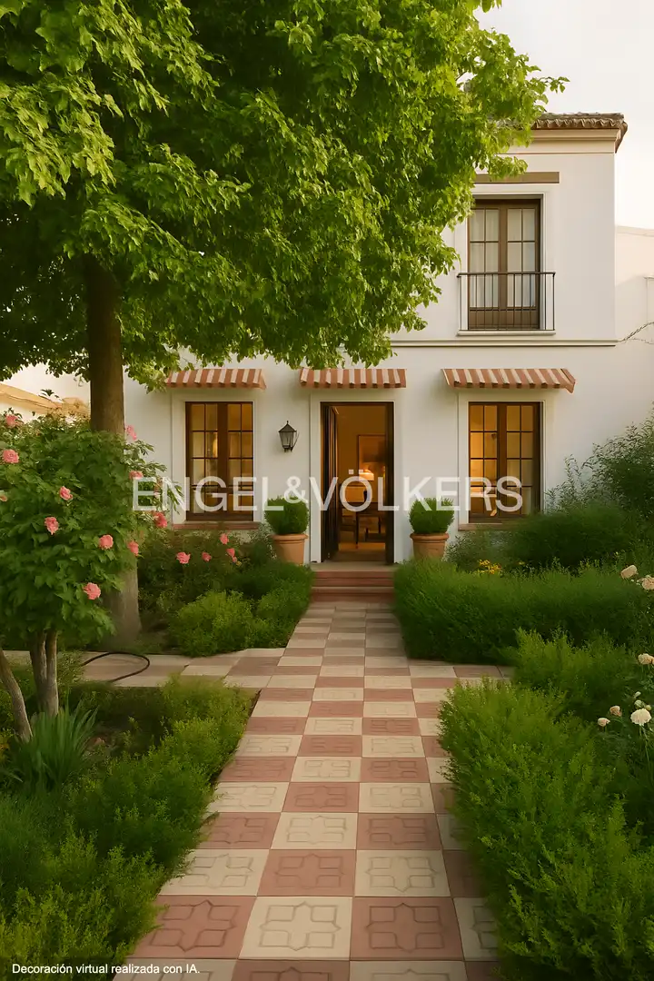 Vista exterior de Casa o chalet en venta en Castilleja de la Cuesta con Calefacción, Jardín privado y Piscina