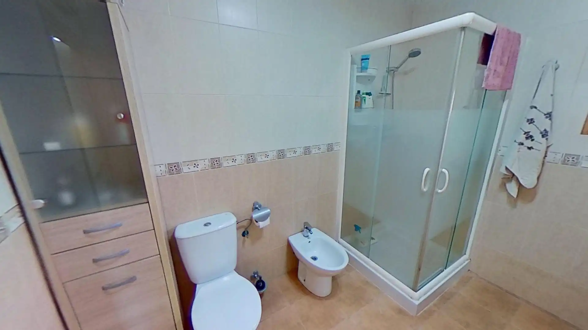 Bathroom of Country homes for sale in Agost  with Air Conditioner, Private garden and Storage room