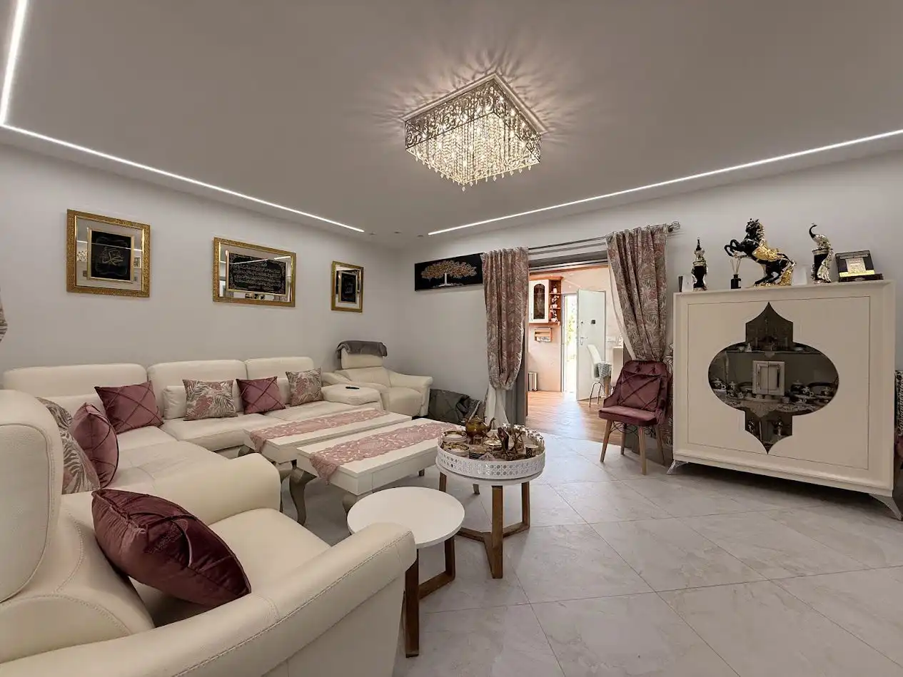 Sala d'estar de Casa o xalet en venda en El Campello amb Aire condicionat, Calefacció i Jardí privat