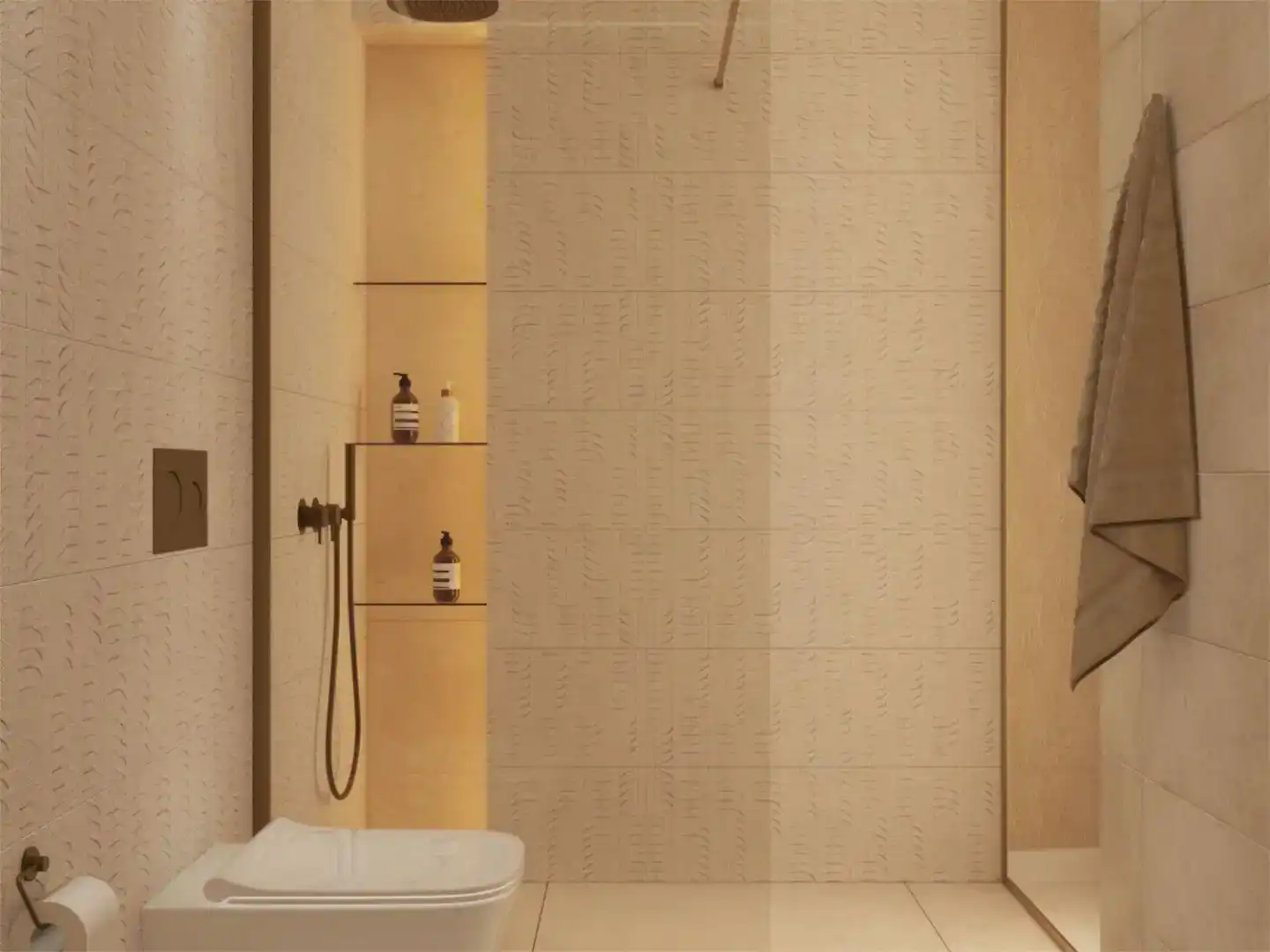 Baño de Casa o chalet en venta en Marbella con Aire acondicionado, Piscina y Balcón