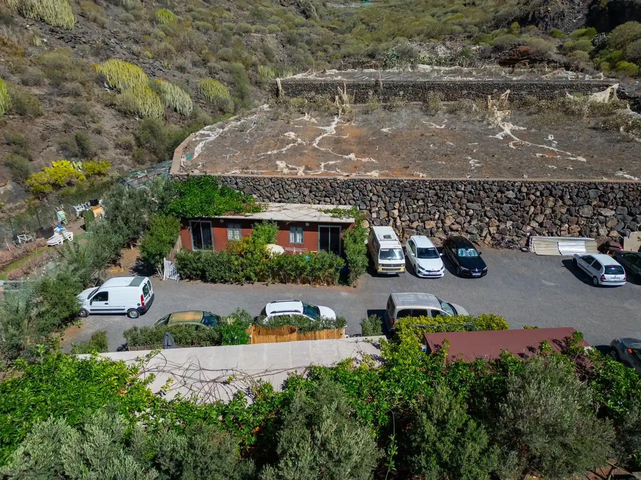 Aparcament de Finca rústica en venda en Santiago del Teide amb Jardí privat i Terrassa