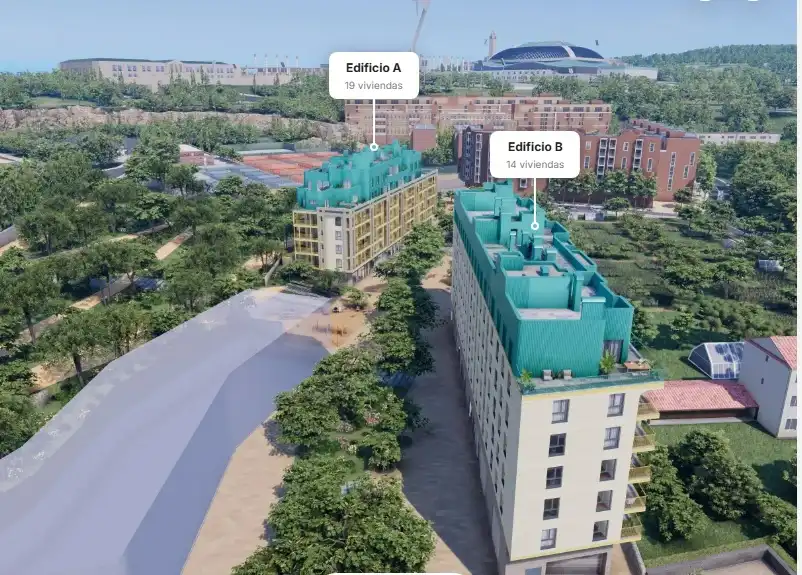 Piso de obra nueva con terraza en venta en Carrer dels Ferrocarrils Catalans 12, imagen 2