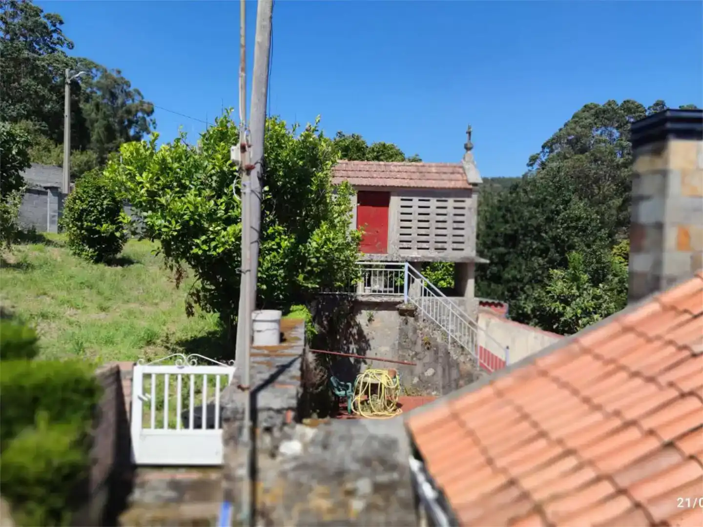 Vista exterior de Casa o chalet en venta en Ponteceso con Balcón