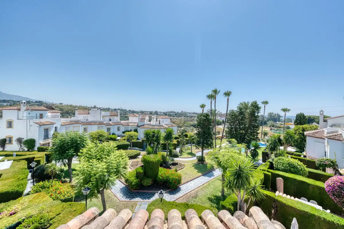 Jardín de Casa adosada en venta en Estepona con Jardín privado, Terraza y Piscina comunitaria