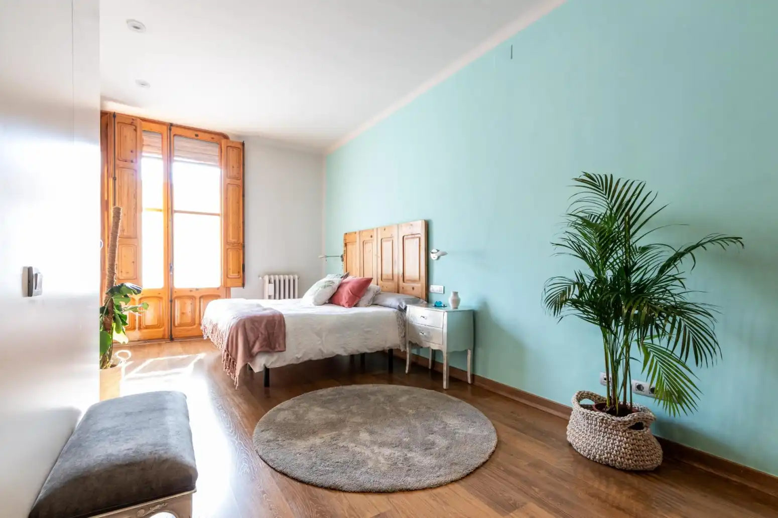 Habitación de Casa adosada en venta en Terrassa con Calefacción, Parquet y Terraza