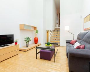 Living room of Planta baja to rent in  Madrid Capital  with Air Conditioner