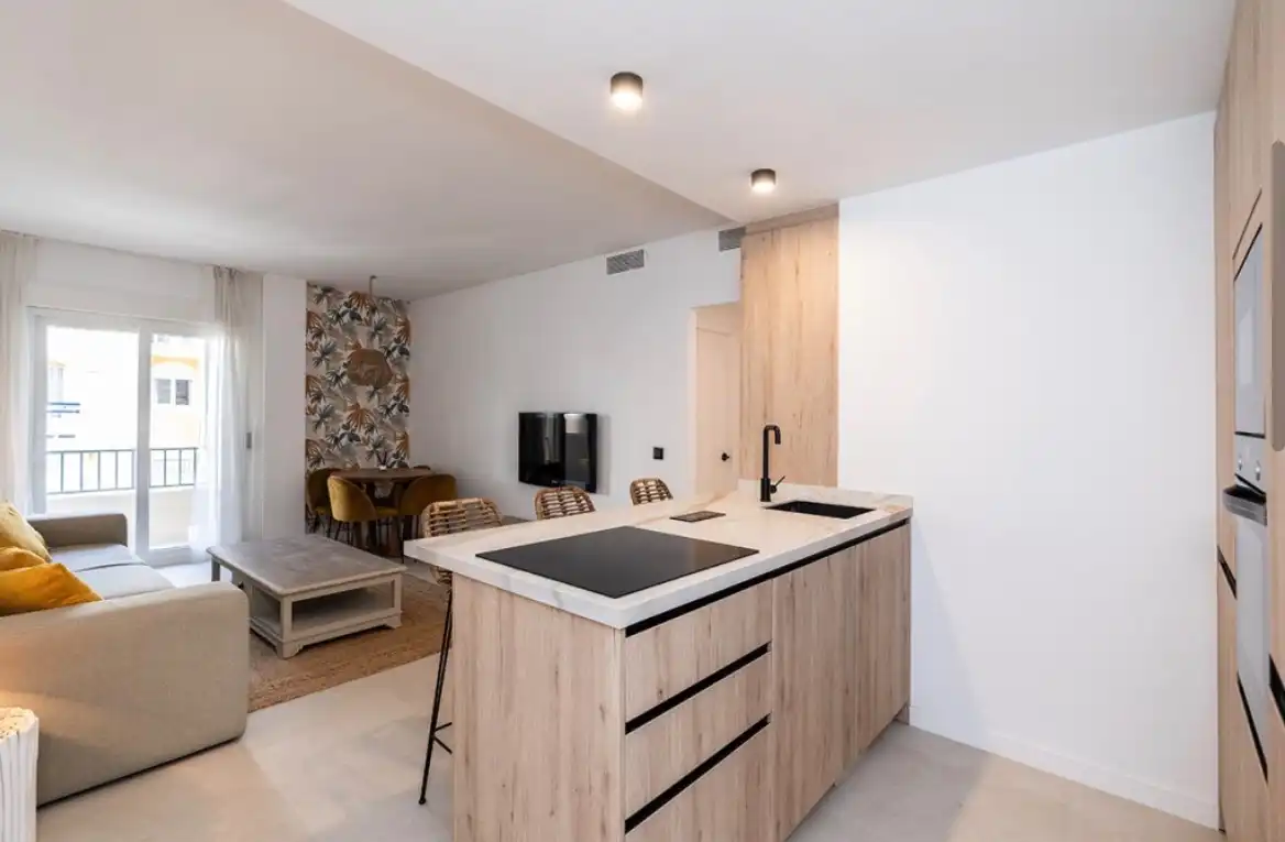 Cocina de Piso en venta en Marbella con Aire acondicionado, Terraza y Amueblado